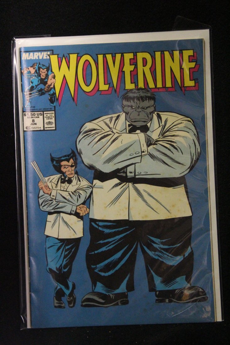 WOLVERINE #8 1ST APP PATCH, GREY HULK APP: WOLVERINE #8 1ST APP PATCH, GREY HULK APP