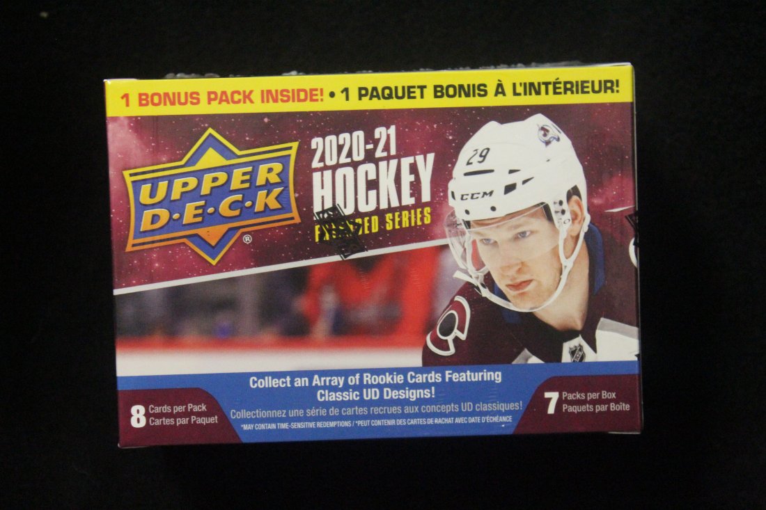 UPPER DECK EXTENDED HOCKEY 20/21 BLASTER BOX SEALED UNOPENED (1 of 1)