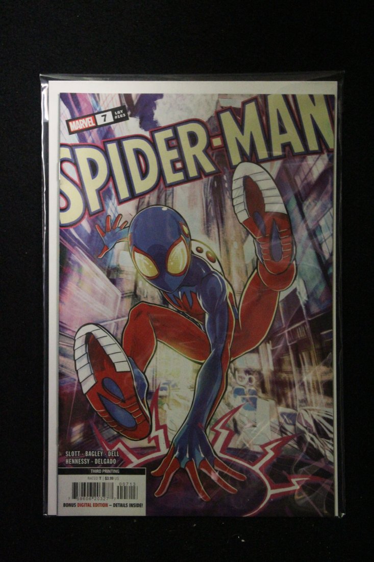 SPIDER-MAN #7 1ST SPIDER BOY 3RD PRINTING VARIANT COVER: SPIDER-MAN #7 1ST SPIDER BOY 3RD PRINTING VARIANT COVER