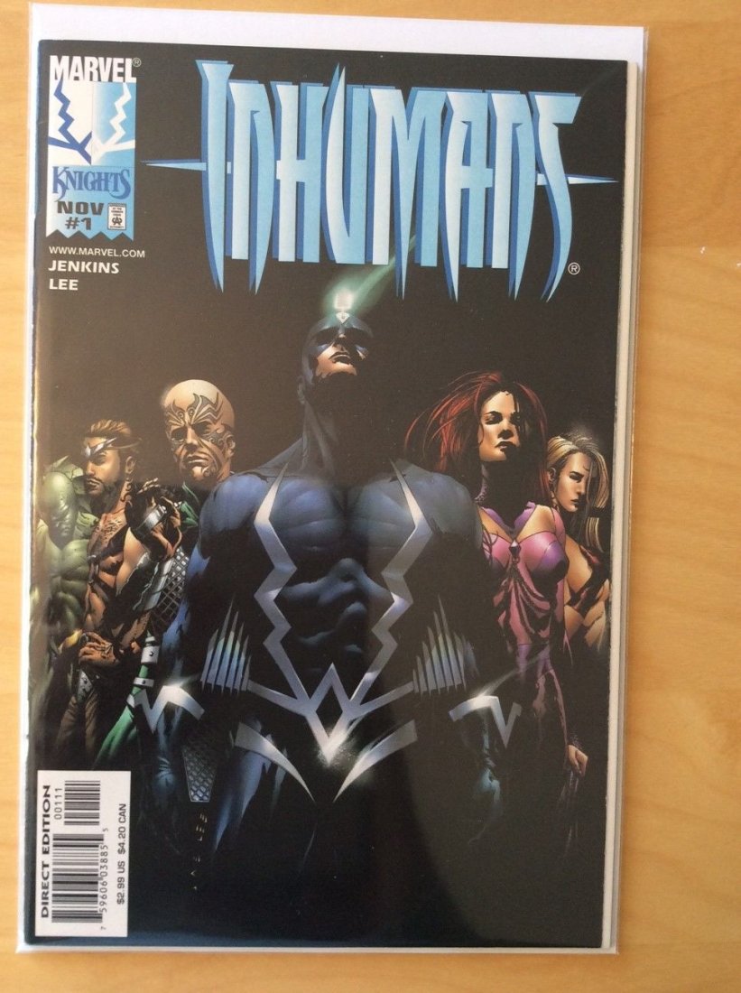 INHUMANS #1 MARVEL KNIGHTS JAE LEE  1ST PRINT 1998 (1 of 1)
