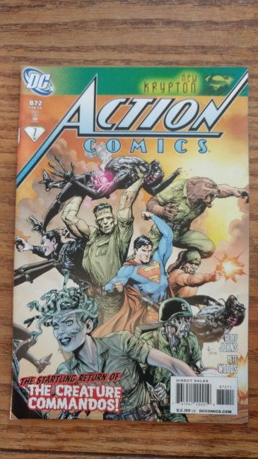 Action Comics # 872 1st meeting Superman Creature Commandos 2009 (1 of 1)
