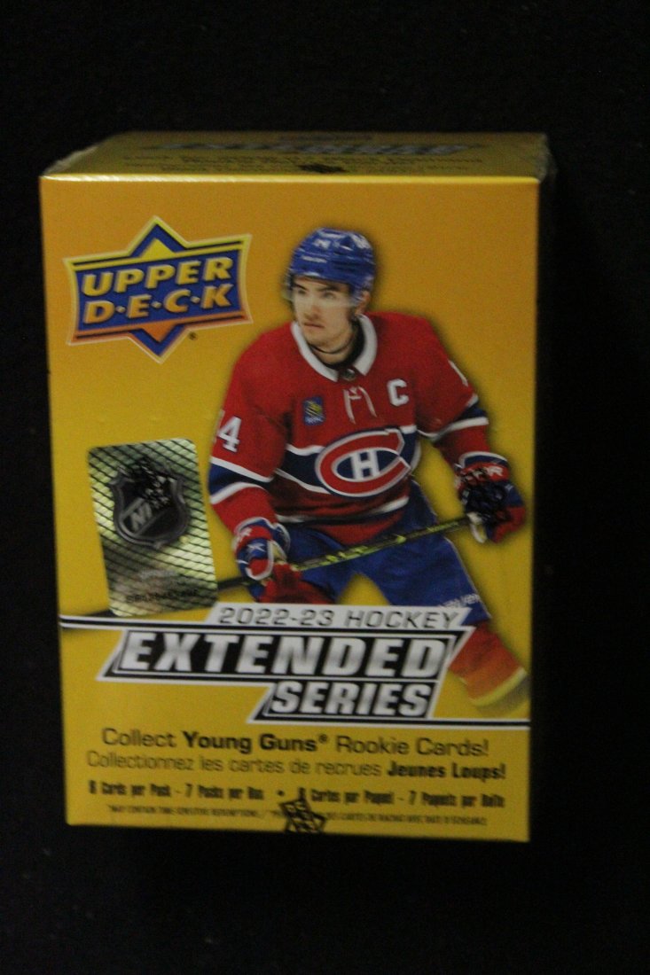 UPPER DECK EXTENDED SERIES 22/23 BLASTER BOX SEALED UNOPENED (1 of 1)