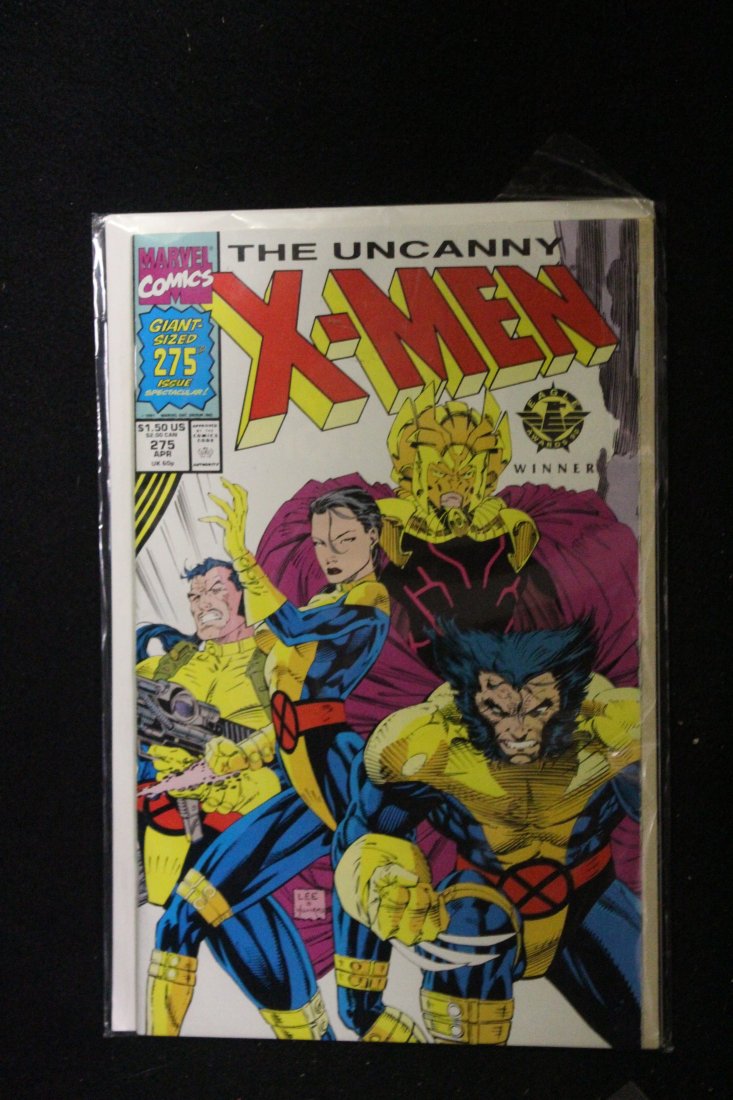 UNCANNY X-MEN #275 JIM LEE COVER & ARTWORK (1 of 1)