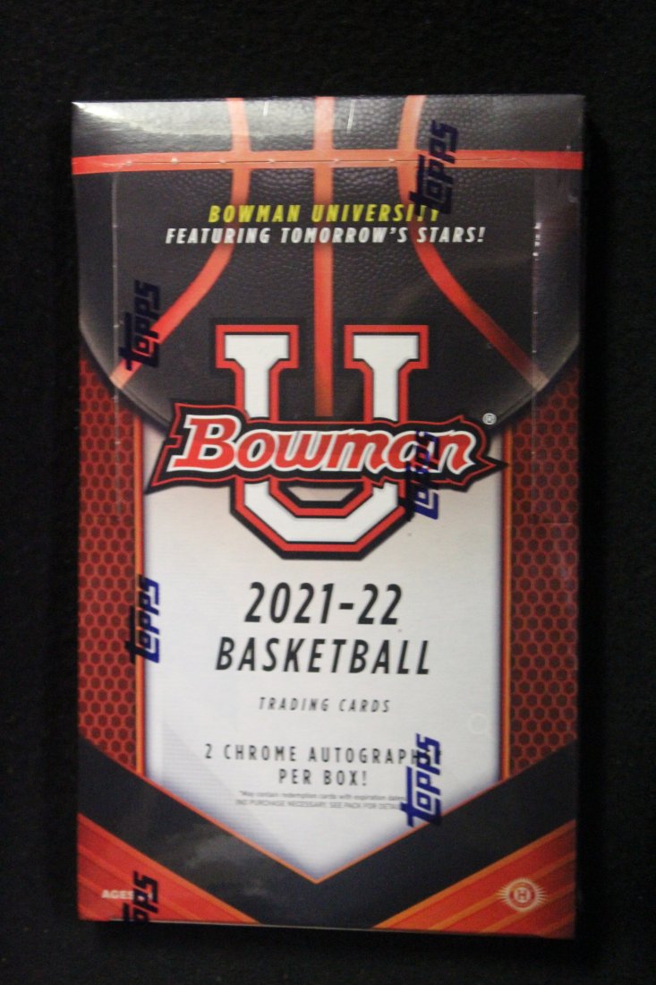 2022 BOWMAN UNIVERSITY BASKETBALL HOBBY BOX SEALED UNOPENED (1 of 1)