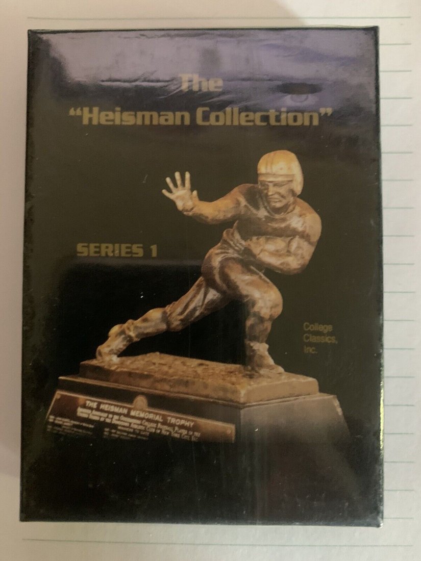 The Heisman Collection 1991 Series 1 Football Sealed Card Set Earl Campbell Tony Dorsett Bo Jackson: The Heisman Collection 1991 Series 1 Football Sealed Card Set Earl Campbell Tony Dorsett Bo Jackson +++