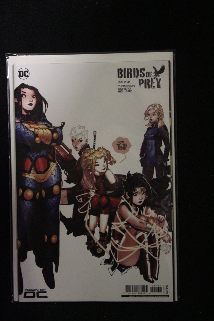 BIRDS OF PREY #1 CHRIS BACHALO VARIANT COVER: BIRDS OF PREY #1 CHRIS BACHALO VARIANT COVER
