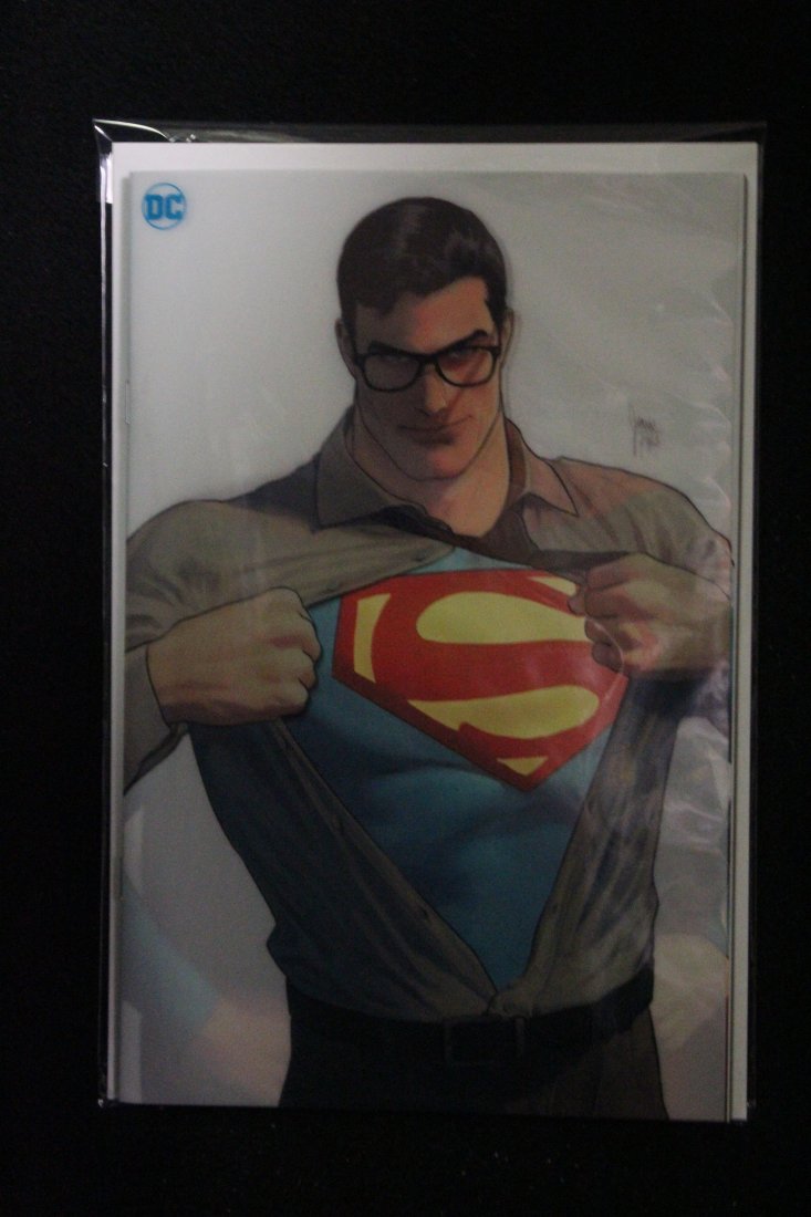 SUPERMAN #6 MIKEL JANIN ACETATE VARIANT COVER: SUPERMAN #6 MIKEL JANIN ACETATE VARIANT COVER