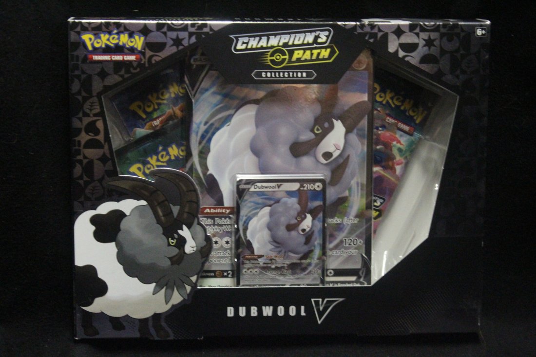 POKEMON CHAMPION'S PATH DUBWOOL V COLLECTION SEALED UNOPENED (1 of 1)
