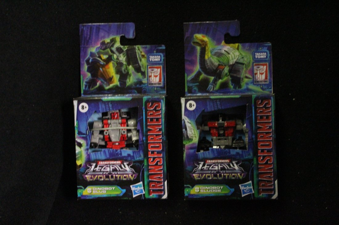 TRANSFORMERS LEGACY EVOLUTION DINOBOT SLUG & SLUDGE SET OF 2 ACTION FIGURES: TRANSFORMERS LEGACY EVOLUTION DINOBOT SLUG & SLUDGE SET OF 2 ACTION FIGURES