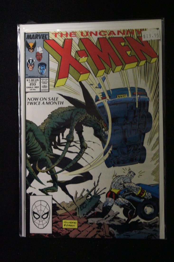 UNCANNY X-MEN #233 MARC SILVESTRI ARTWORK (1 of 1)