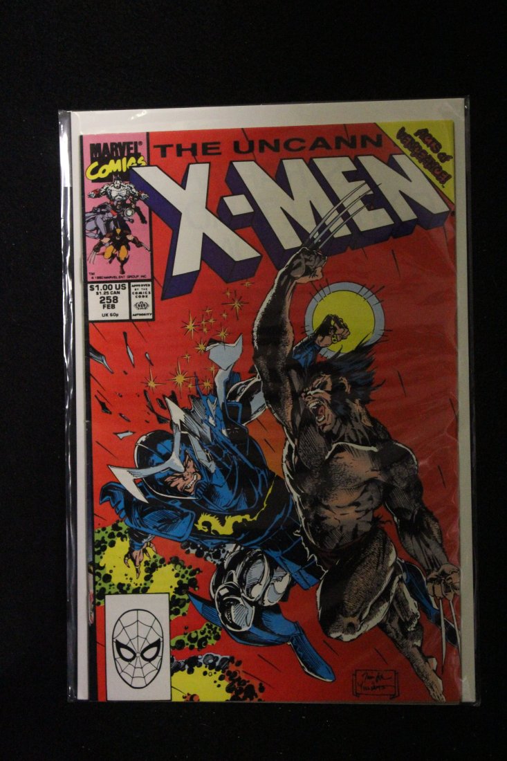 UNCANNY X-MEN #258 JIM LEE ARTWORK: UNCANNY X-MEN #258 JIM LEE ARTWORK