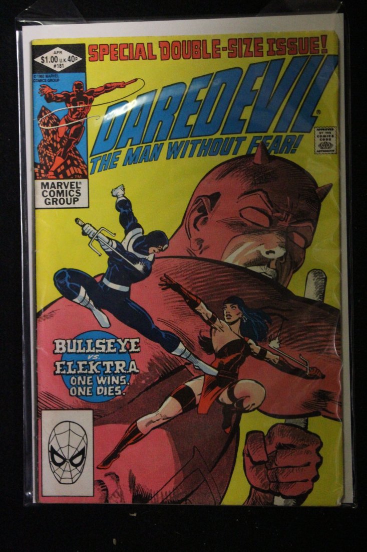 DAREDEVIL #181 DEATH OF ELEKTRA FRANK MILLER ARTWORK (1 of 1)