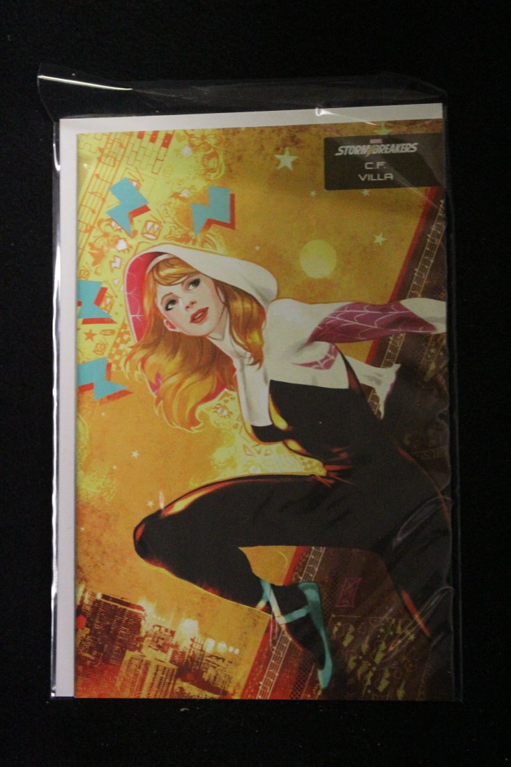 SPIDER-GWEN SHADOW CLONES #1 CF VILLA VARIANT COVER (1 of 1)