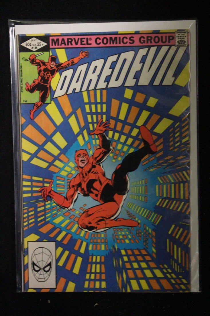 DAREDEVIL #186 FRANK MILLER ARTWORK (1 of 1)