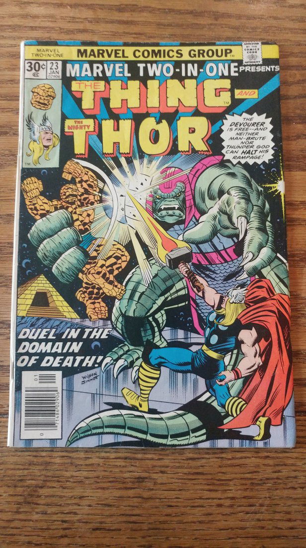 Marvel Two in One #23 Thing & Mighty Thor Marvel Comics Bronze Age 1976 (1 of 1)