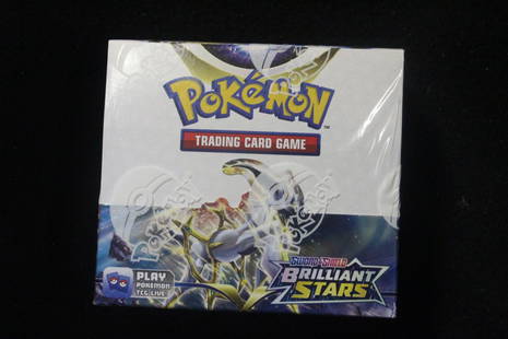 POKEMON BRILLIANT STARS BOOSTER BOX SEALED UNOPENED: POKEMON BRILLIANT STARS BOOSTER BOX SEALED UNOPENED