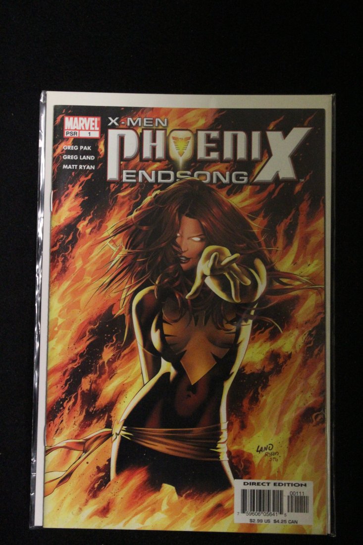 X-MEN PHOENIX END SONG #1 GREG LAND ARTWORK (1 of 1)