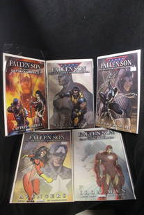 FALLEN SON SPIDER-MAN WOLVERINE AVENGERS CAPTAIN AMERICA IRON MAN MICHAEL TURNER COVERS SET OF 5: FALLEN SON SPIDER-MAN WOLVERINE AVENGERS CAPTAIN AMERICA IRON MAN MICHAEL TURNER COVERS SET OF 5 COMICS