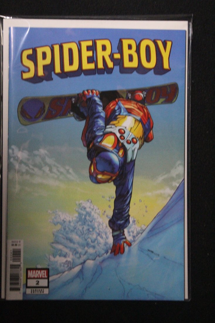 SPIDER-BOY #2 HUMBERTO RAMOS SKI CHALET VARIANT COVER (1 of 1)