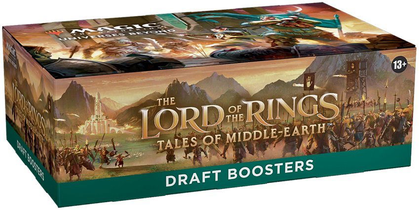 MAGIC THE GATHERING LORD OF THE RINGS DRAFT BOOSTER BOX SEALED UNOPENED (1 of 1)