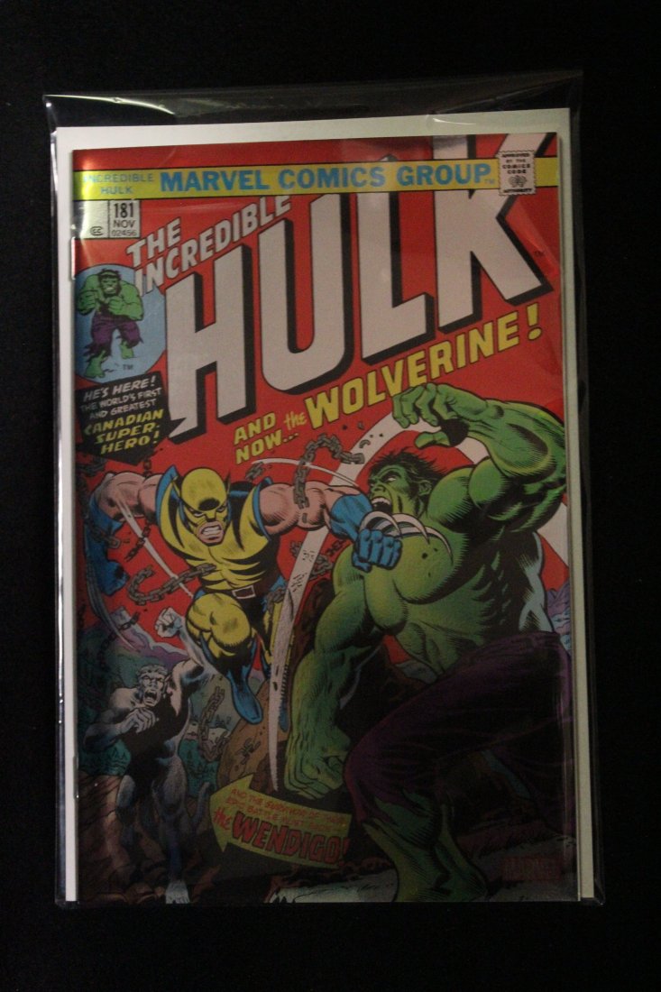 INCREDIBLE HULK #181 FASCIMILE FOIL EDITION: INCREDIBLE HULK #181 FASCIMILE FOIL EDITION