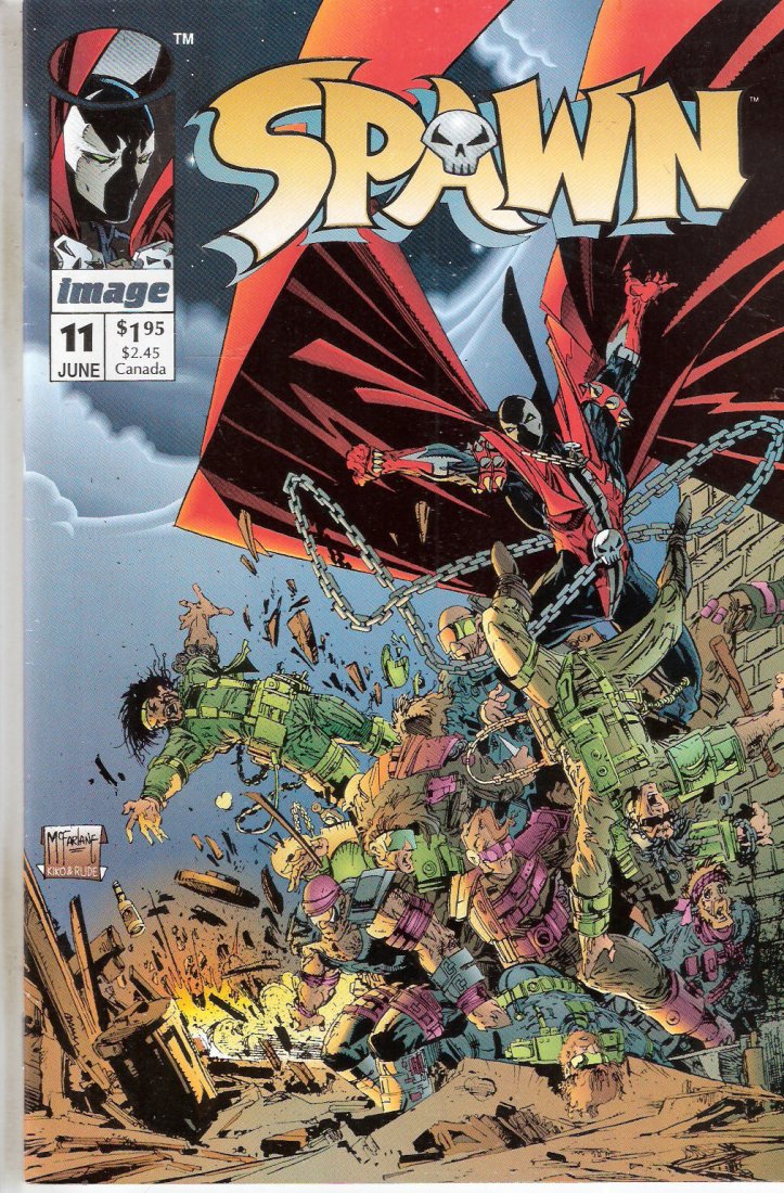 SPAWN #11    1ST PRINTING FRANK MILLER & TODD McFARLANE 1993 IMAGE (1 of 1)