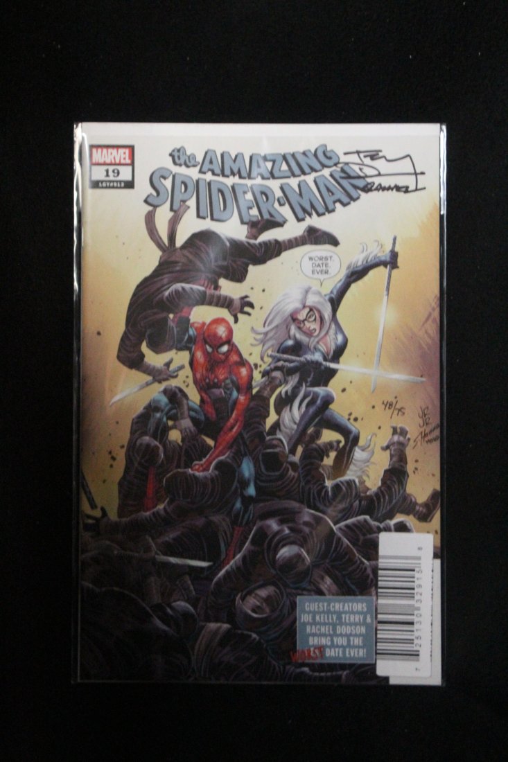 AMAZING SPIDER-MAN #19 SIGNED BY TERRY & RACHEL DODSON LTD TO 75 COPIES DYNAMIC FORCES COA (1 of 1)
