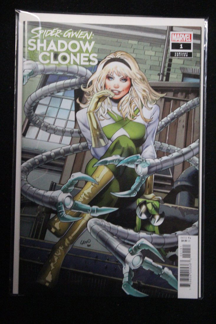 SPIDER-GWEN: SHADOW CLONES #1 GREG LAND VARIANT COVER (1 of 1)