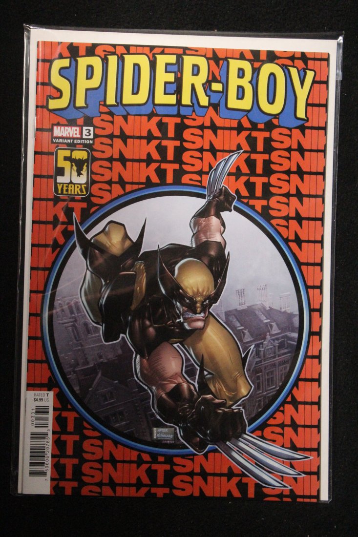 SPIDER-BOY #3 WOLVERINE HOMAGE COVER (1 of 1)