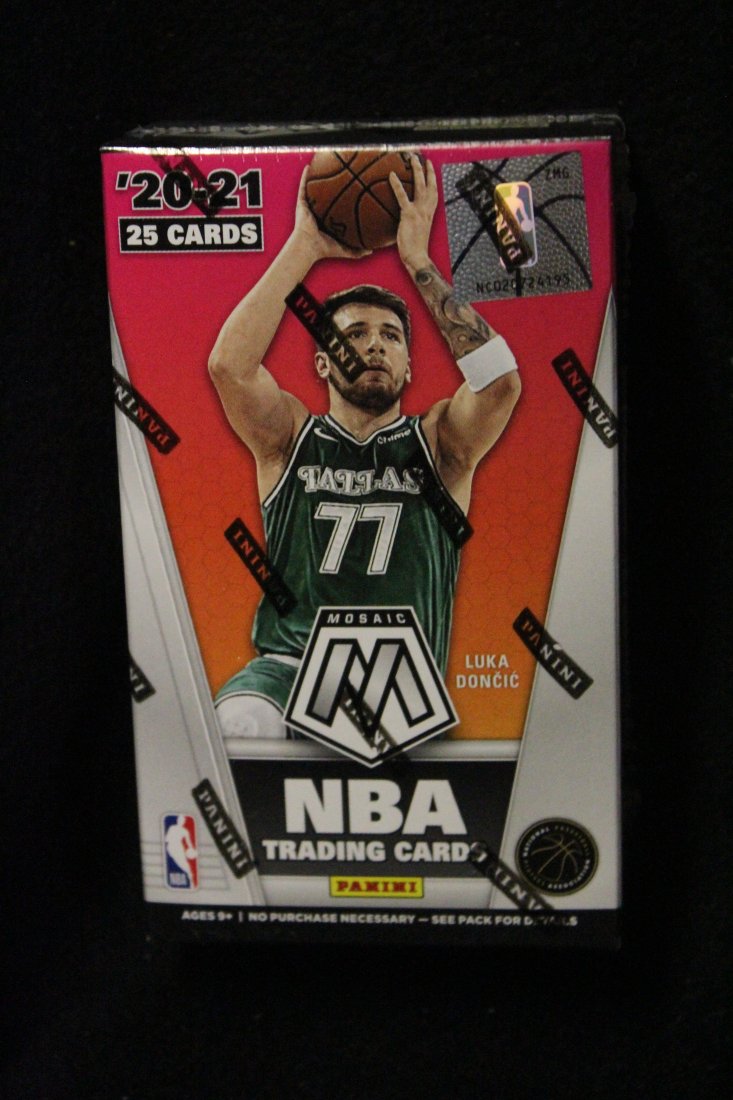 20-21 PANINI MOSAIC NBA CEREAL BOX SEALED UNOPENED: 20-21 PANINI MOSAIC NBA CEREAL BOX SEALED UNOPENED