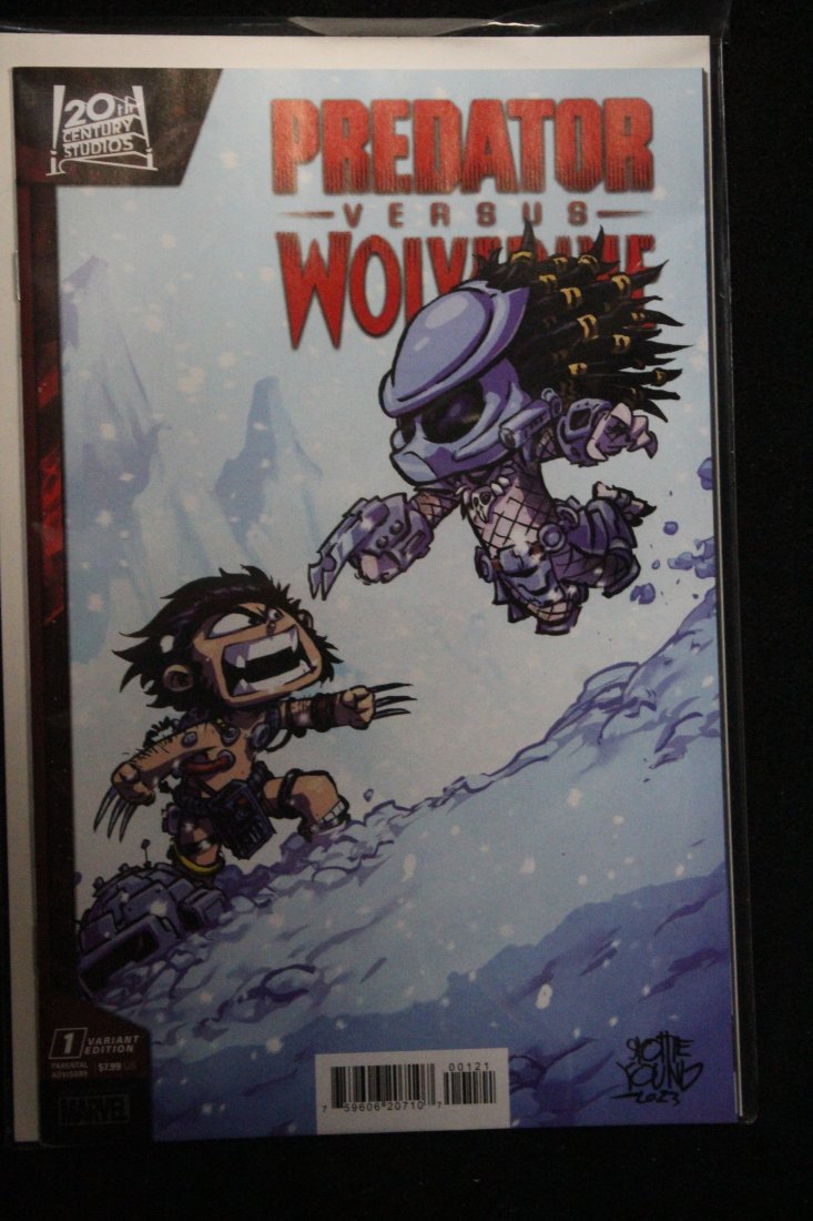 PREDATOR VS WOLVERINE #1 SCOTTIE YOUNG VARIANT COVER: PREDATOR VS WOLVERINE #1 SCOTTIE YOUNG VARIANT COVER