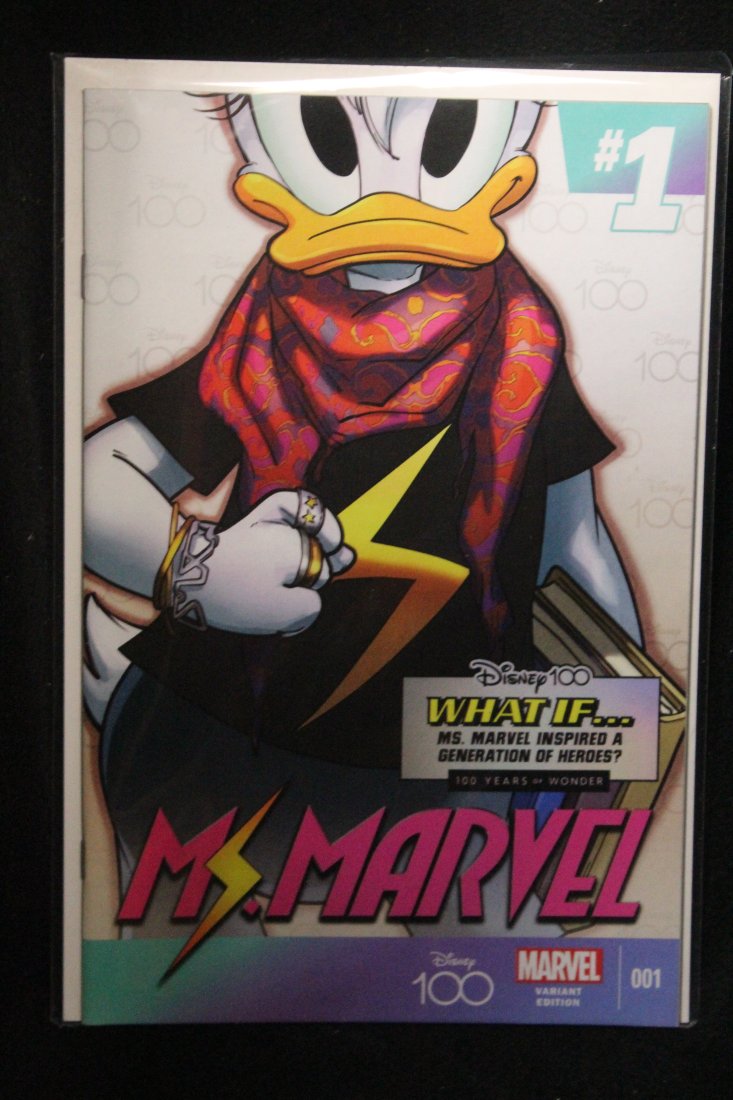 AMAZING SPIDER-MAN #33 DISNEY 100 VARIANT COVER (1 of 1)