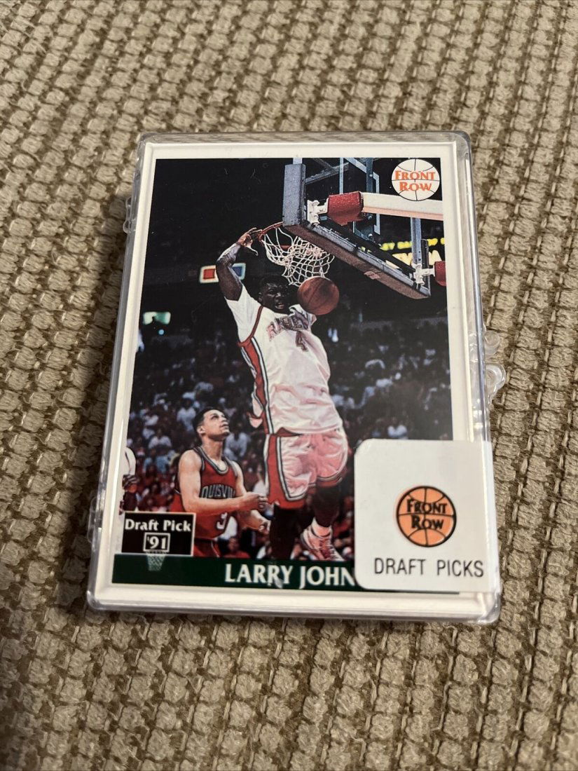 Front Row 1991 Basketball Draft Picks Factory Sealed Set Larry Johnson Rookie +: Front Row 1991 Basketball Draft Picks Factory Sealed Set Larry Johnson Rookie +