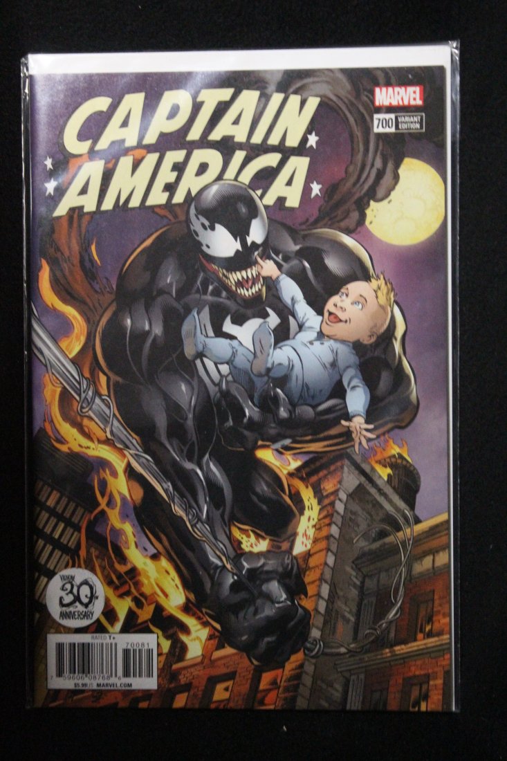 CAPTAIN AMERICA #700 VENOM VARIANT COVER: CAPTAIN AMERICA #700 VENOM VARIANT COVER