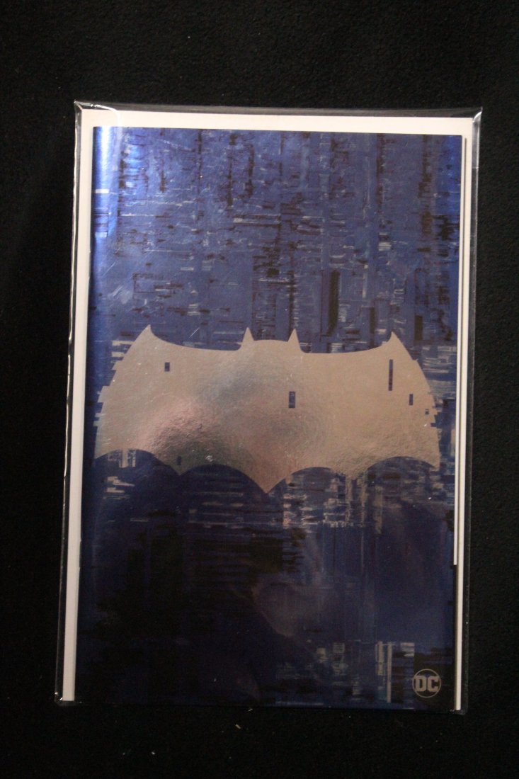 BATMAN #140 BATMAN LOGO FOIL VARIANT COVER: BATMAN #140 BATMAN LOGO FOIL VARIANT COVER