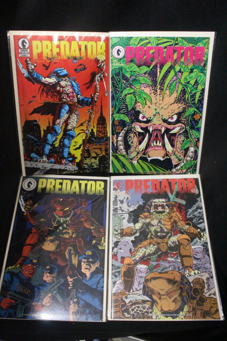 PREDATOR #1 TO #4 SET OF 4 COMICS (1 of 1)