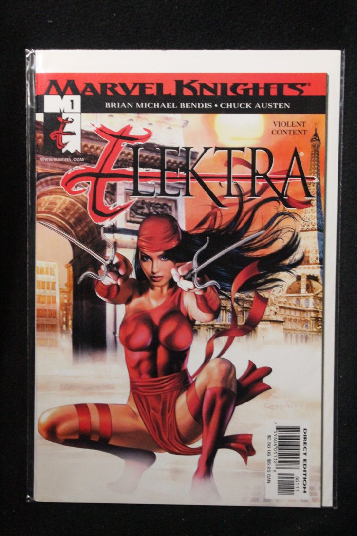ELEKTRA #1 GREG HORN COVER: ELEKTRA #1 GREG HORN COVER