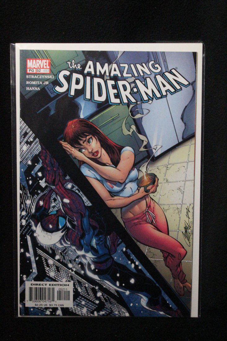 AMAZING SPIDER-MAN #52 J SCOTT CAMPBELL COVER: AMAZING SPIDER-MAN #52 J SCOTT CAMPBELL COVER