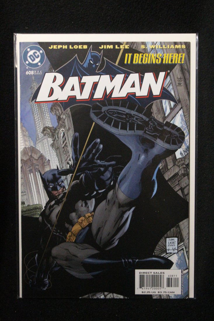 BATMAN #608 JIM LEE ARTWORK HUSH PART 1 (1 of 1)