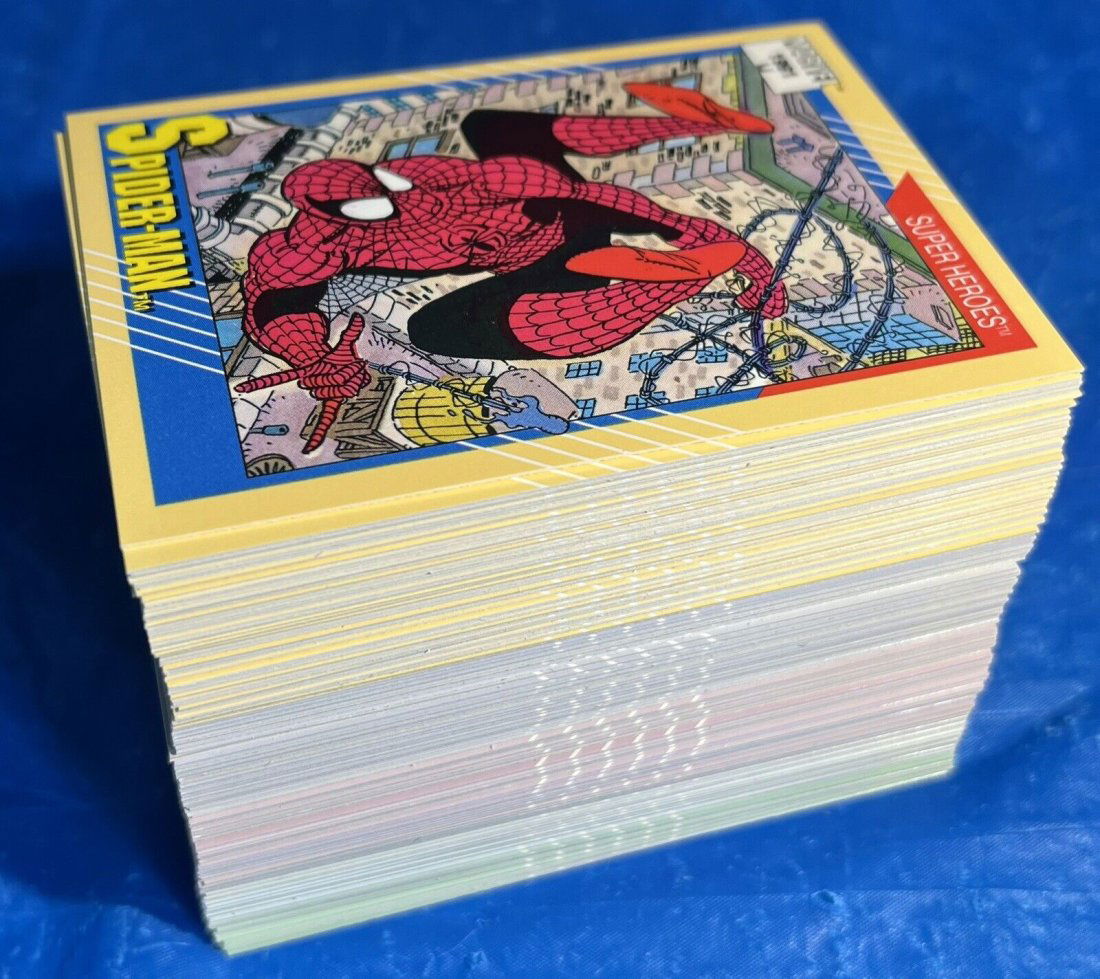 Marvel Universe Series 2 Impel 1991 Trading Cards COMPLETE SET #1-162 Base Set (1 of 1)