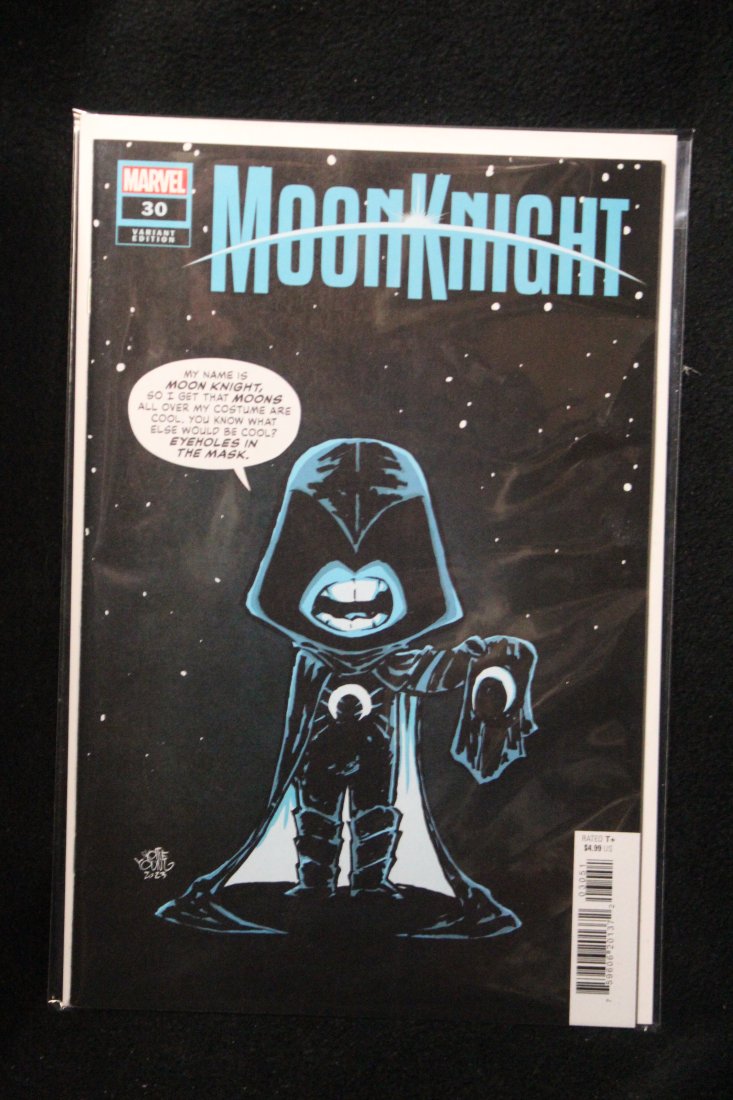 MOON KNIGHT SCOTTIE YOUNG VARIANT COVER: MOON KNIGHT SCOTTIE YOUNG VARIANT COVER