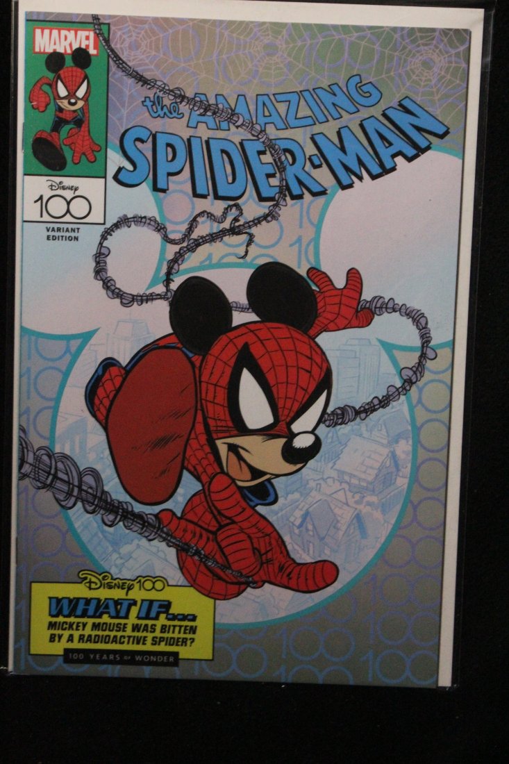 AMAZING SPIDER-MAN #35 DISNEY 100 VARIANT COVER (1 of 1)