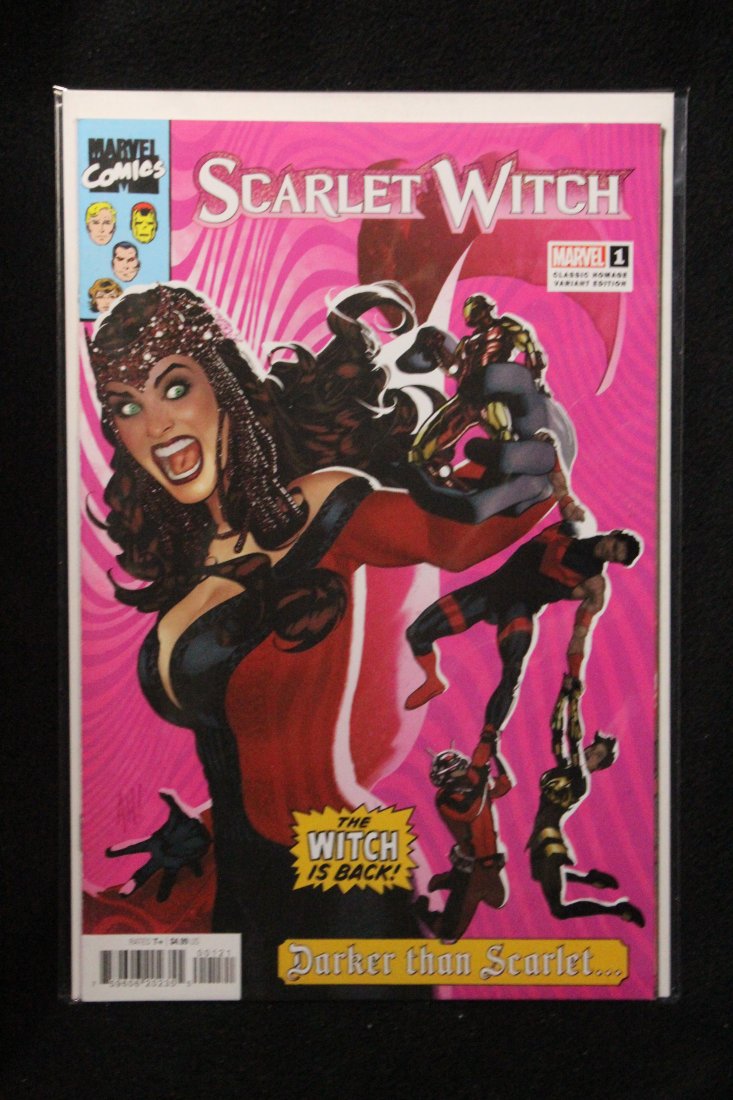SCARLET WITCH #1 ADAM HUGHES VARIANT COVER: SCARLET WITCH #1 ADAM HUGHES VARIANT COVER