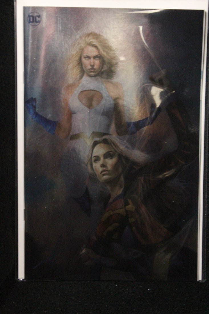 POWER GIRL #6 CARLA COHEN FOIL VARIANT COVER: POWER GIRL #6 CARLA COHEN FOIL VARIANT COVER
