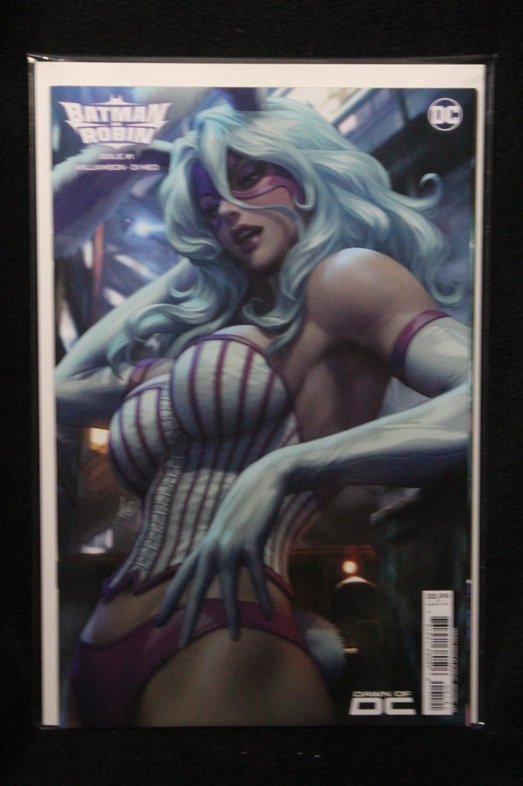 BATMAN AND ROBIN #1 ARTGERM VARIANT COVER: BATMAN AND ROBIN #1 ARTGERM VARIANT COVER