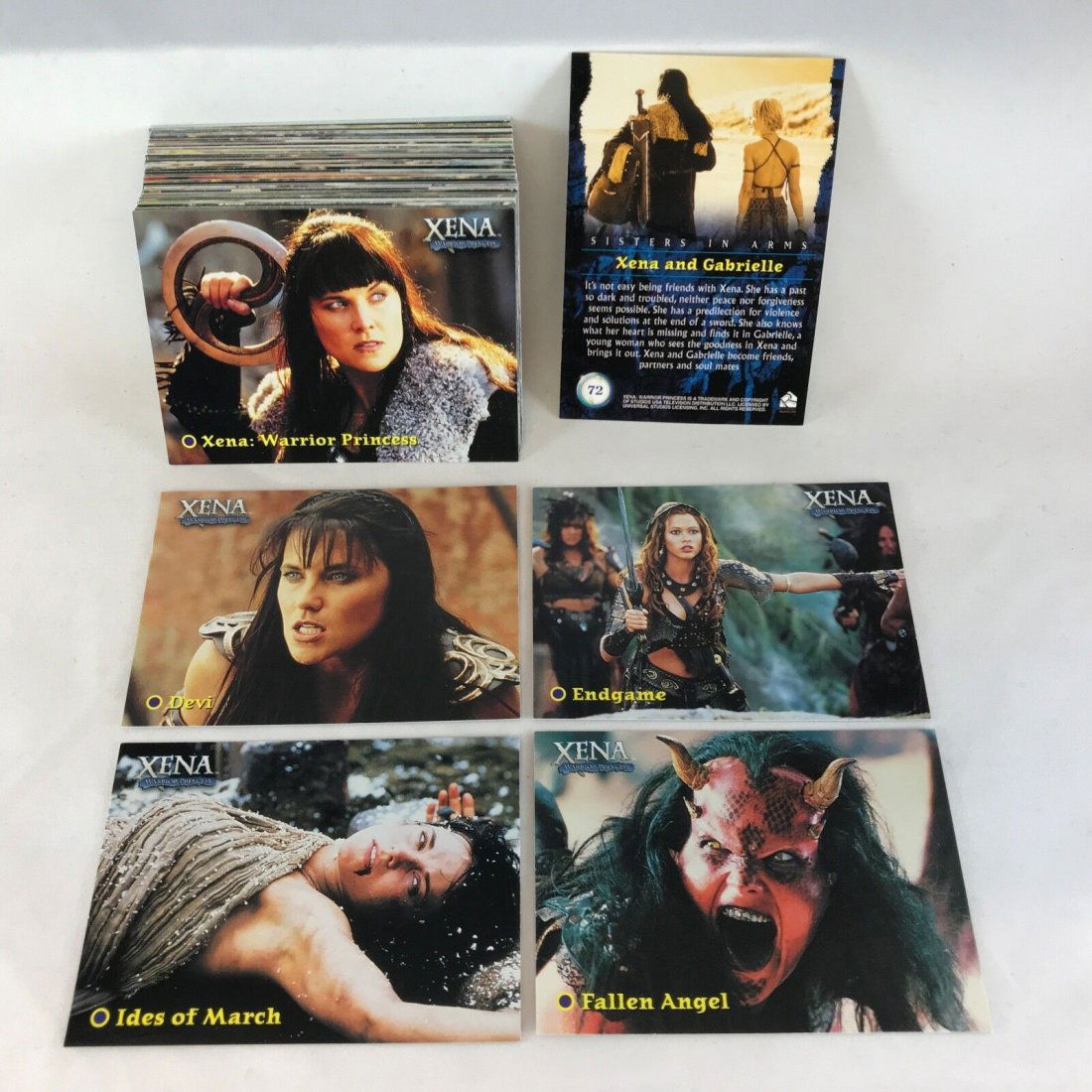 XENA WARRIOR PRINCESS SEASONS 4 & 5 Complete Trading Card Set (1 of 1)