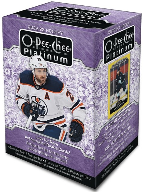UD O-PEE-CHEE PLATINUM HOCKEY 22/23 BLASTER: UD O-PEE-CHEE PLATINUM HOCKEY 22/23 BLASTER