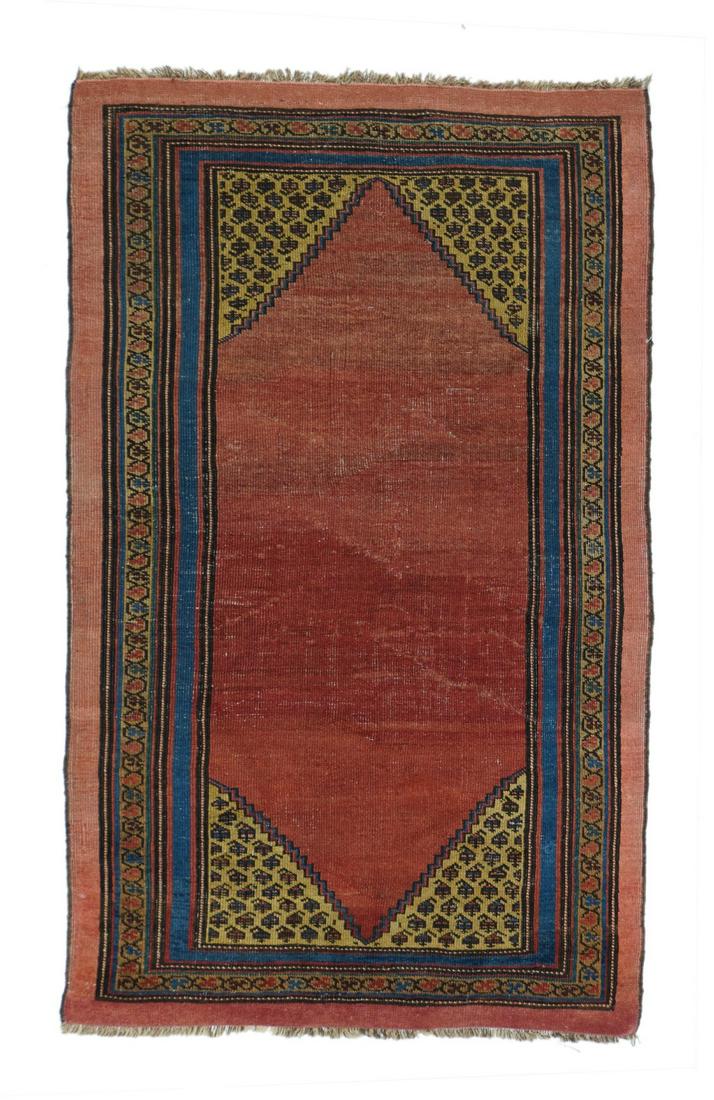 Bakhshaish Rug, 2'11'' x 4'10'': Antique Persian Bakshayesh Rug, 2'11'' x 4'10'' , 0.89 x 1.47 M