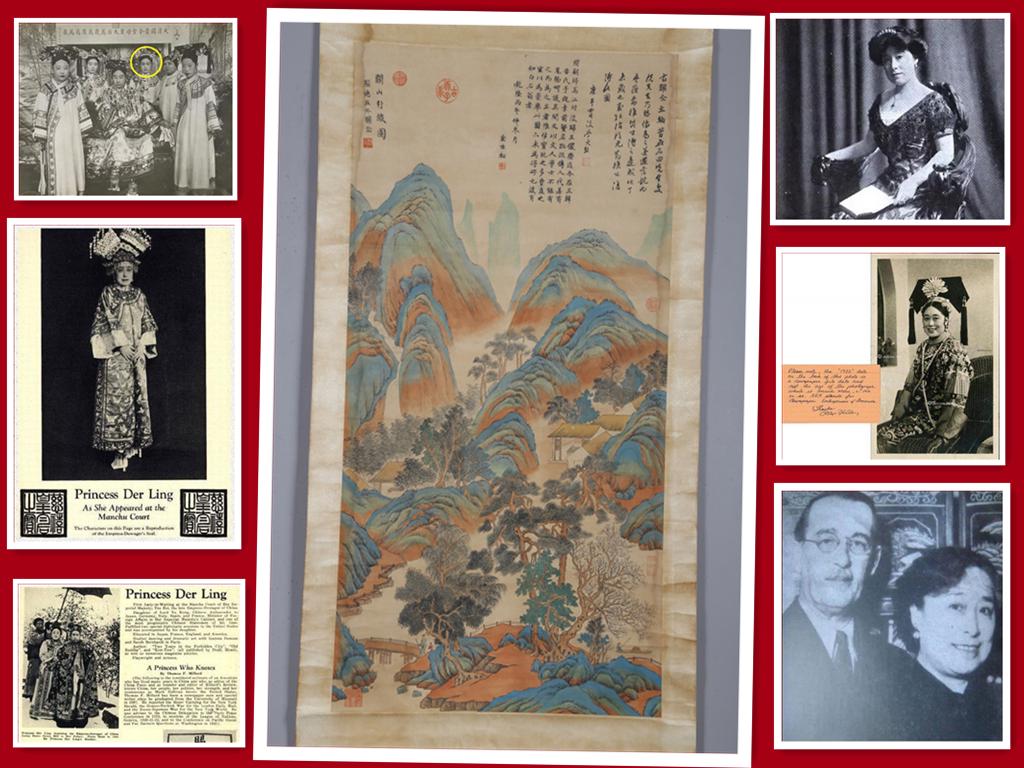 A LANDSCAPE PAINTING ON PAPER BY GUAN TONG. (1 of 10)