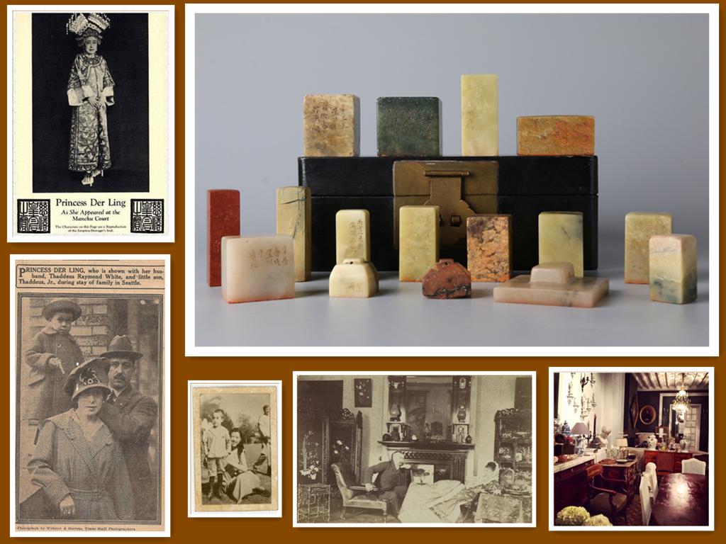 A SET OF SHOUSHAN STONE SEALS.: A Set of Shoushan Stone Seals. Provenance: We are very honored to have the consignment from Mr. Ken J. White, whose father was the nephew of Thaddeus C. White, husband of Princess Der Ling of the Grea